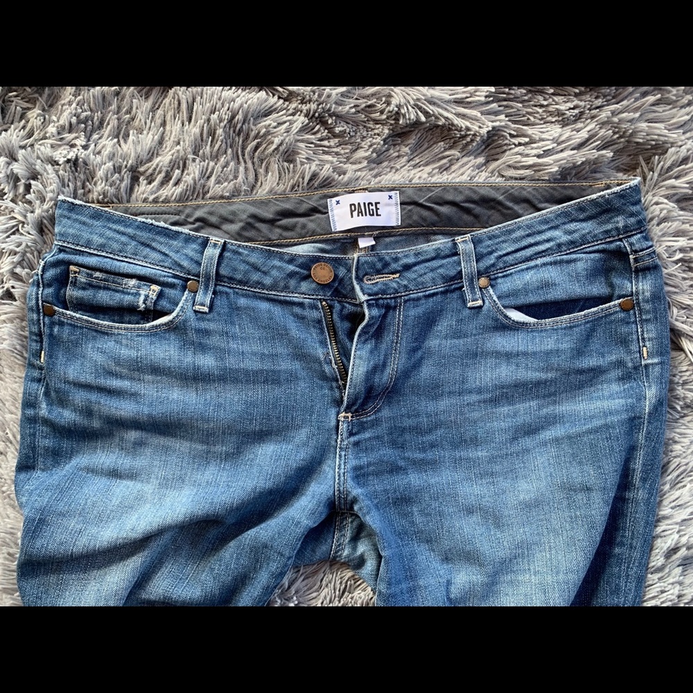 PAIGE Jimmy Jimmy Skinny Boyfriend Jeans Size 28